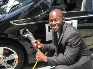 Charging an electric car Stamford CT
